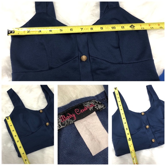 Bundle of 2 Body Central Crop Tops - Picture 4 of 4